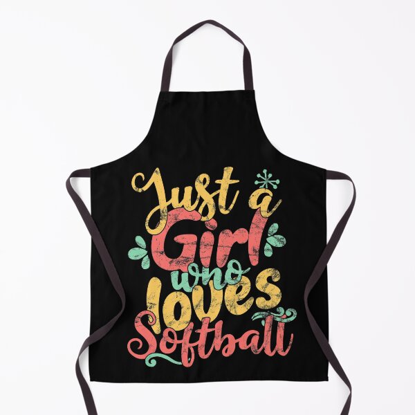 Item preview, Just A Girl Who Loves Softball - Baseball Player Gift design designed and sold by theodoros20.
