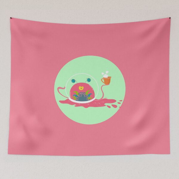 Item preview, Friendly Alien in Space Monster  designed and sold by PosterpartyCo.
