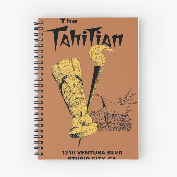 Item preview, The Tahitian Tiki Bar Menu Cover designed and sold by Dan Vado.