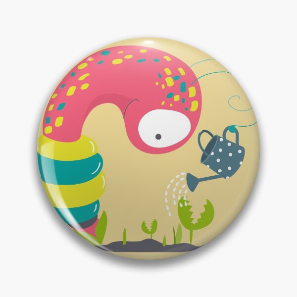 Item preview, Friendly Alien in Space Monster Gardening designed and sold by PosterpartyCo.