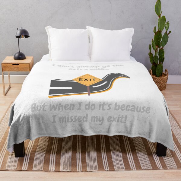 Item preview, I don't always go the extra mile...I missed my exit! designed and sold by CheryleaDesigns.