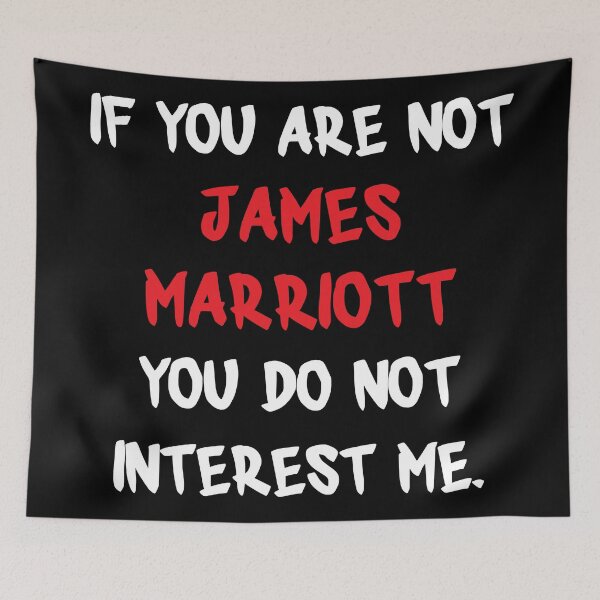 Item preview, If you are not - James Marriott designed and sold by 2Girls1Shirt.