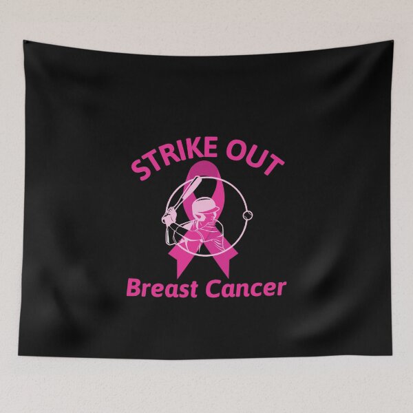 Item preview, Strike Out Breast Cancer - October Breast Cancer Awareness  designed and sold by ZiesMerch.