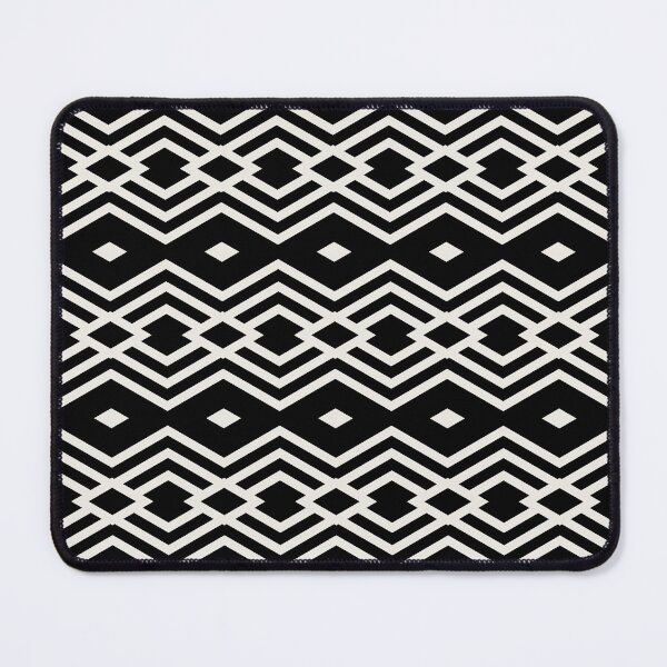 Artikelvorschau, Cream and Black Horizontal Stripe Diamond Pattern Pairs Dutch Boy 2022 Popular Color Simplified White 020W - Colour Trends - Hue - Shade entworfen und verkauft von ColorOfTheYears.