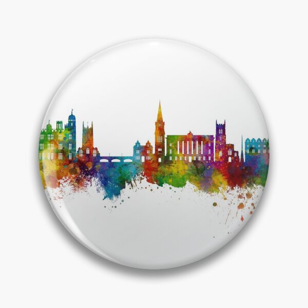 Item preview, Stamford England Skyline designed and sold by ArtPrints.