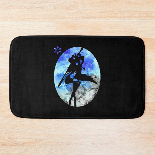 Item preview, Genshin Impact Eula Silhouette v2 - Dimir background designed and sold by GingerCatGifts.