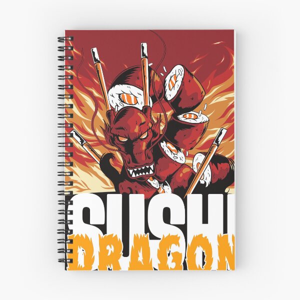 Item preview, Fire Sushi Dragon designed and sold by VinBasis.