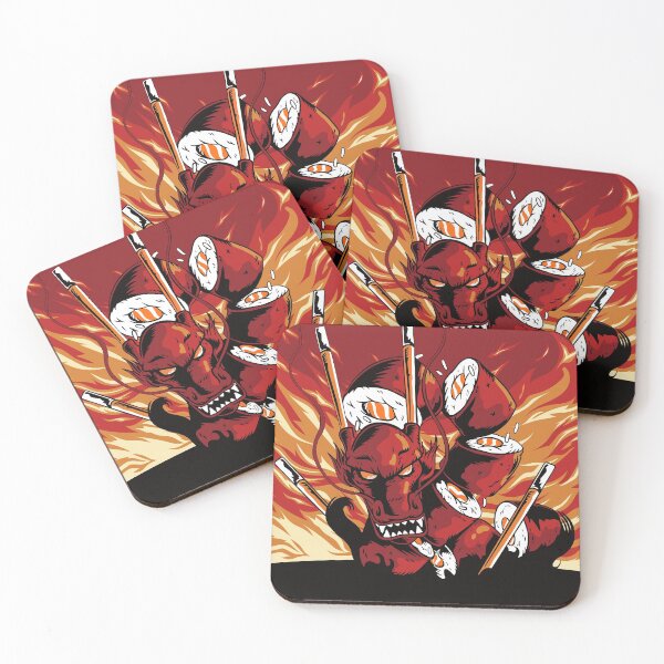 Item preview, Fire Sushi Dragon designed and sold by VinBasis.