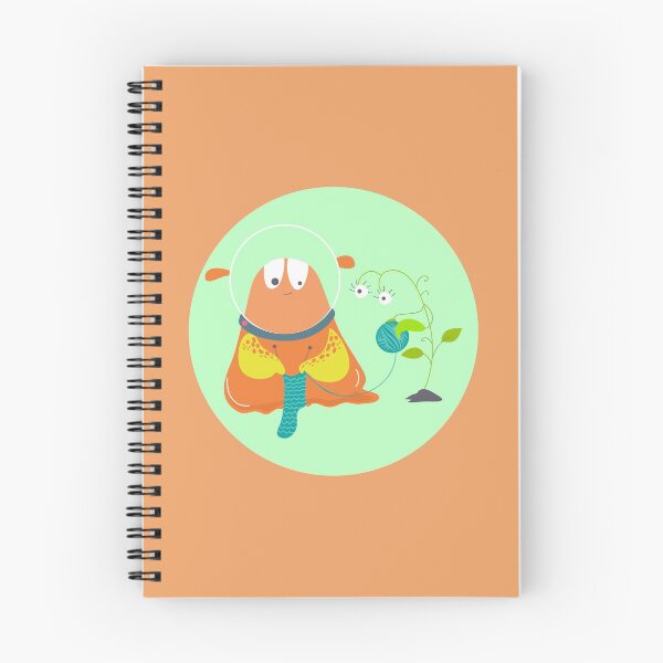 Item preview, Friendly Alien in Space Monster Knitting designed and sold by PosterpartyCo.