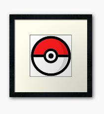 PokeBall Framed Print