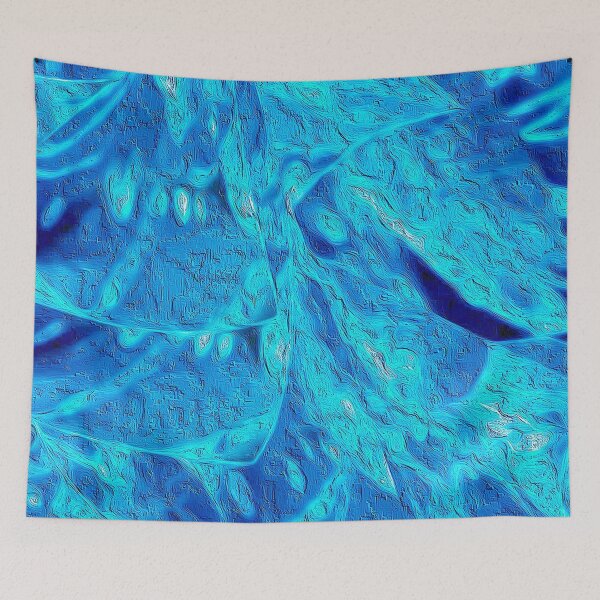 Item preview, Turquoise and Azure Water Tree designed and sold by fatenanwar.
