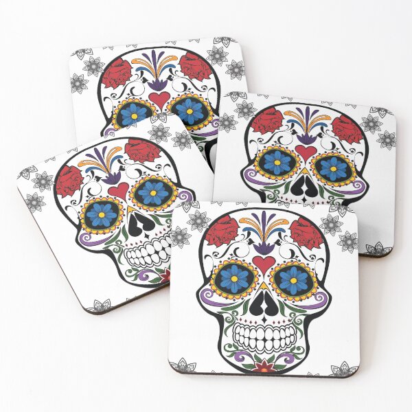 Item preview, Day of the Dead prety skull designed and sold by ossamos.