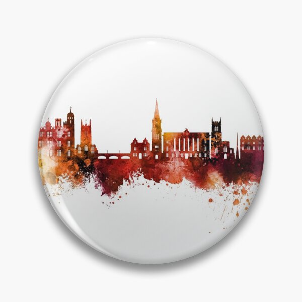 Item preview, Stamford England Skyline designed and sold by ArtPrints.