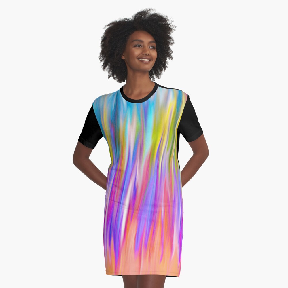 Global Warming Graphic T-Shirt Dress
