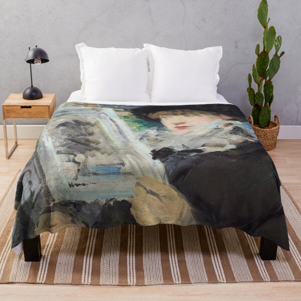 Item preview, Oil Painting Woman Reading (ca. 1880–1881) by Édouard Manet designed and sold by Designedbysm.