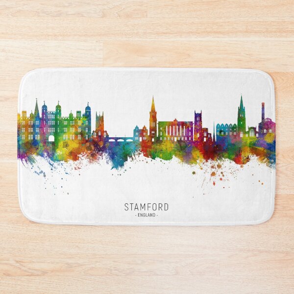 Item preview, Stamford England Skyline designed and sold by ArtPrints.