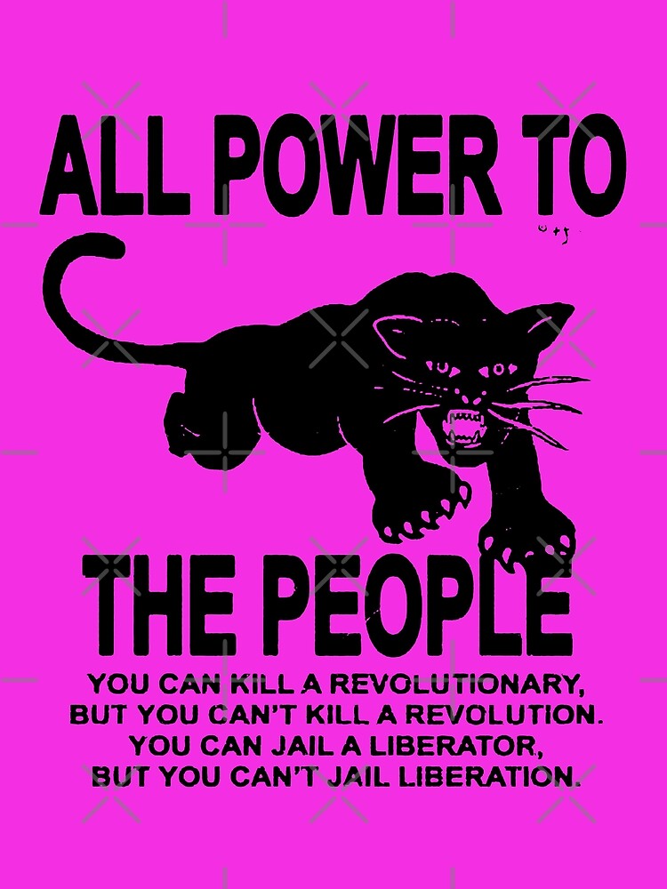 Discover All Power To The People - Black Pathers - Fred Hampton Premium Matte Vertical Poster