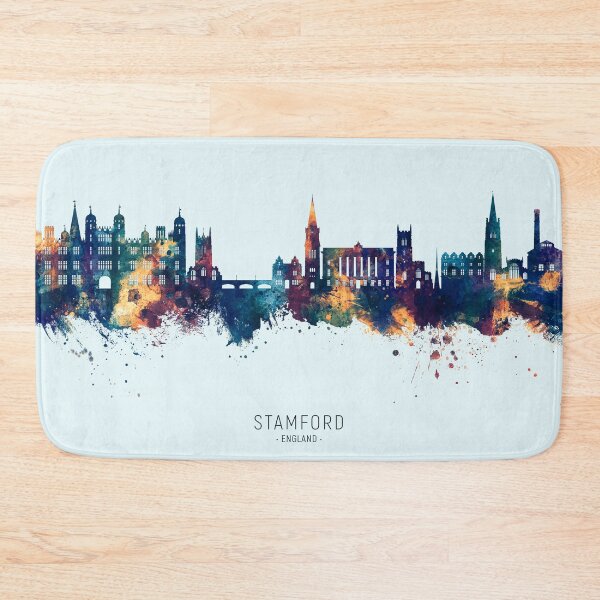 Item preview, Stamford England Skyline designed and sold by ArtPrints.