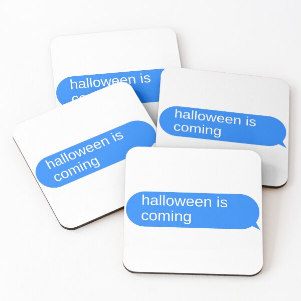 Item preview, Halloween is Coming Text Message Bubble Design designed and sold by choceclairs.