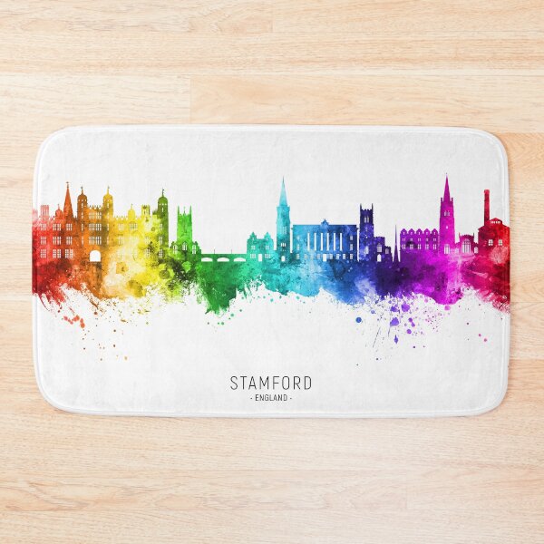 Item preview, Stamford England Skyline designed and sold by ArtPrints.