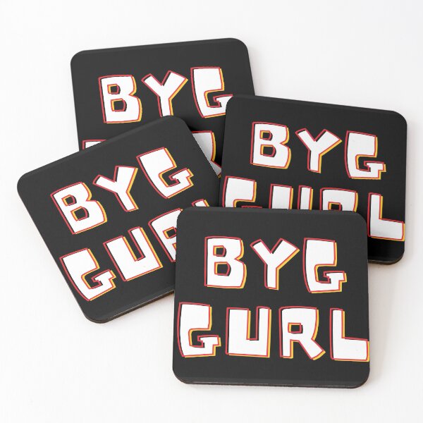 Item preview, S.O.I.L Signs: Byg Gurl White on Black designed and sold by TheSignsofSOIL.