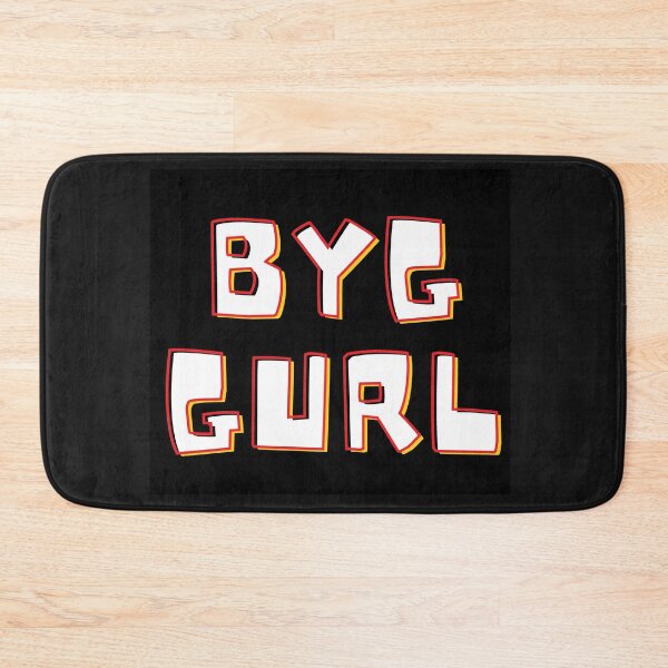 Item preview, S.O.I.L Signs: Byg Gurl White on Black designed and sold by TheSignsofSOIL.