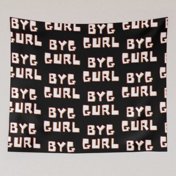 Item preview, S.O.I.L Signs: Byg Gurl White on Black designed and sold by TheSignsofSOIL.