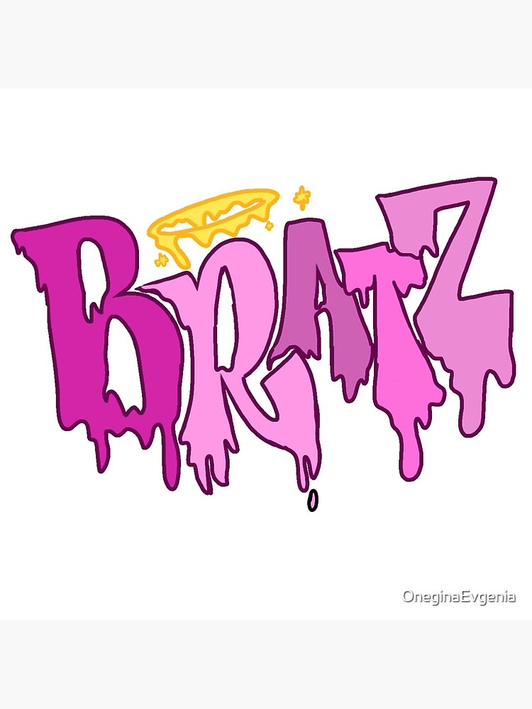 Bratz Logo Black | Art Board Print