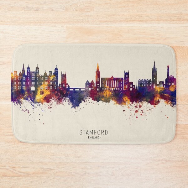 Item preview, Stamford England Skyline designed and sold by ArtPrints.