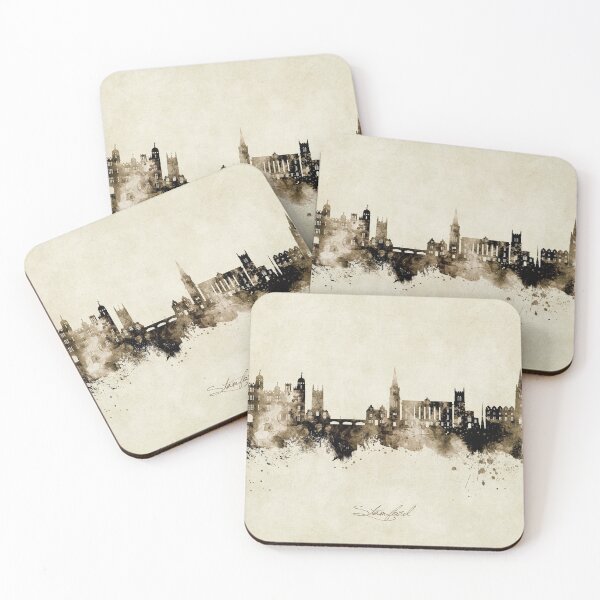 Item preview, Stamford England Skyline designed and sold by ArtPrints.