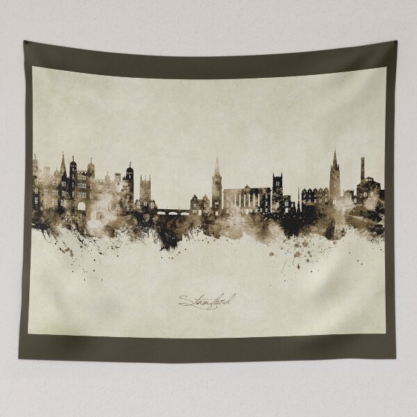 Item preview, Stamford England Skyline designed and sold by ArtPrints.