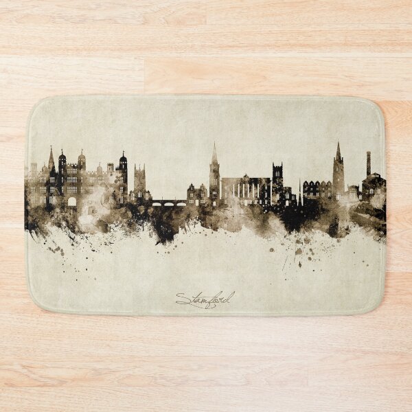 Item preview, Stamford England Skyline designed and sold by ArtPrints.