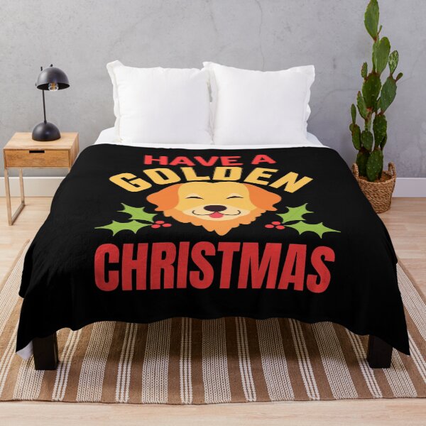 Item preview, Have a Golden Christmas, Golden Retriever Christmas designed and sold by ACC .