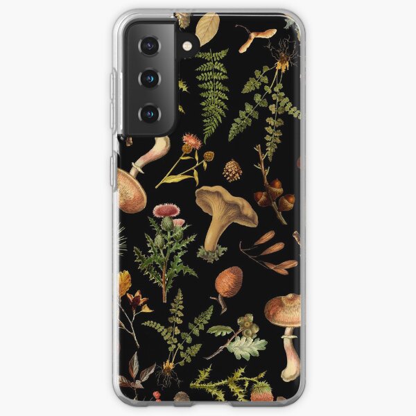Vintage Mushroom Woodland Garden Samsung Galaxy Soft Case