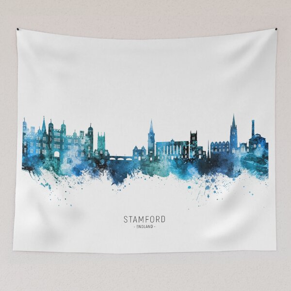 Item preview, Stamford England Skyline designed and sold by ArtPrints.