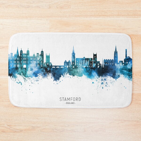 Item preview, Stamford England Skyline designed and sold by ArtPrints.