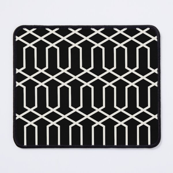 Artikelvorschau, Cream and Black Tessellation Line Pattern 10 Arrow Pairs Dutch Boy 2022 Popular Color Simplified White 020W - Colour Trends - Hue - Shade entworfen und verkauft von ColorOfTheYears.
