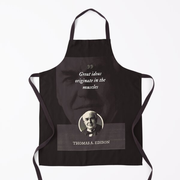 Item preview, Thomas Alva Edison - Great ideas originate in the  designed and sold by Syahrasi.