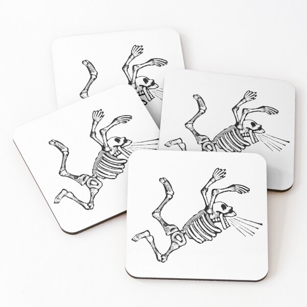 Item preview, Mexican calavera (skeleton) jumping for joy! designed and sold by IXXIN.