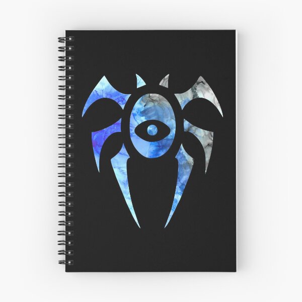 Item preview, MTG House Dimir Ravnica Guild Insignia Logo Black Background designed and sold by GingerCatGifts.