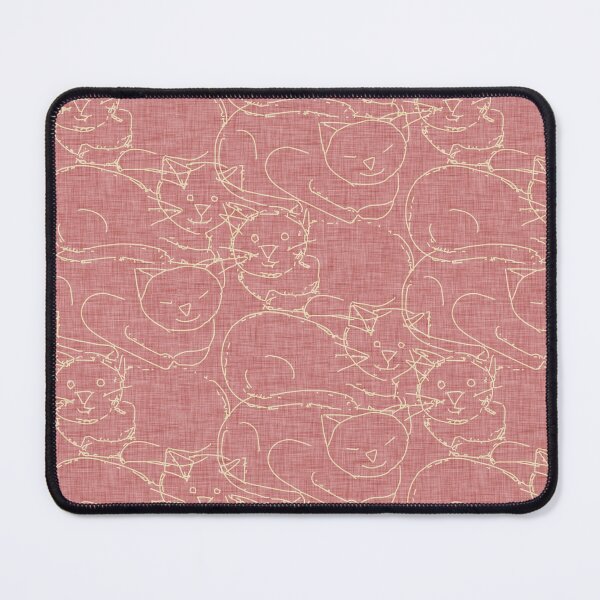 Item preview, Line Contour Cat Rose designed and sold by susycosta.