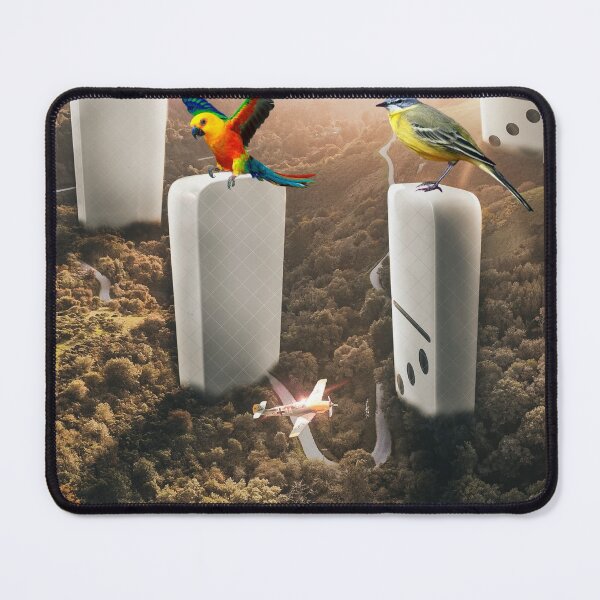The last domino Mouse Pad