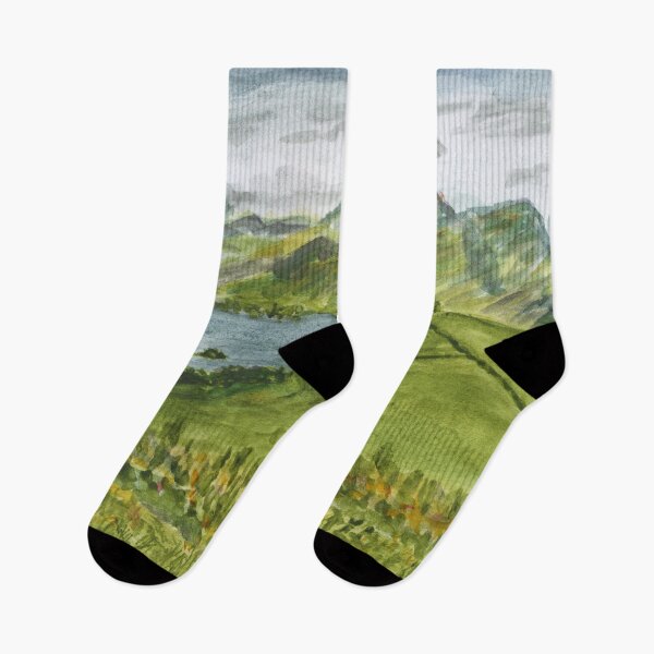 Item preview, Latrigg and Derwentwater from Lonscale Fell designed and sold by LymphomaLass.
