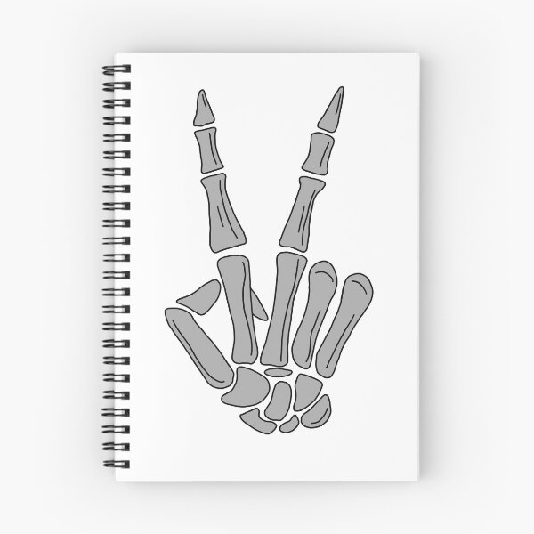 Item preview, Skeleton peace designed and sold by MrsFishDesigns.