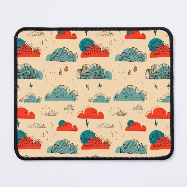Item preview, Weather Patterns Clouds Navajo-White designed and sold by susycosta.