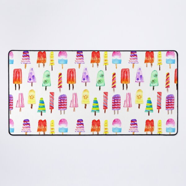 Item preview, Misty Colorful Watercolor Hand Drawn Popsicles designed and sold by MaryKunzGoldman.