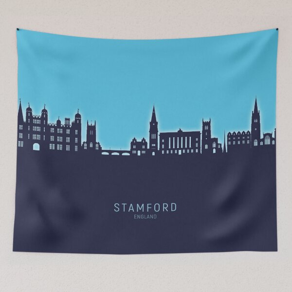 Item preview, Stamford England Skyline designed and sold by ArtPrints.