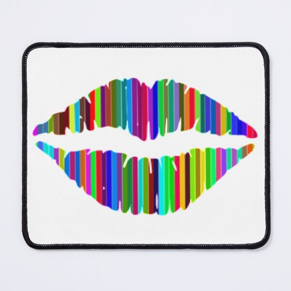 Item preview, Pop Art Crayon Lips on White - Large designed and sold by AlteredAtelier.