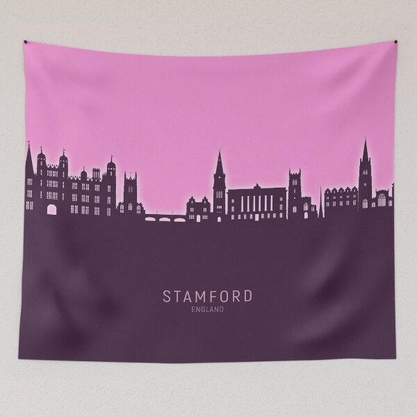 Item preview, Stamford England Skyline designed and sold by ArtPrints.