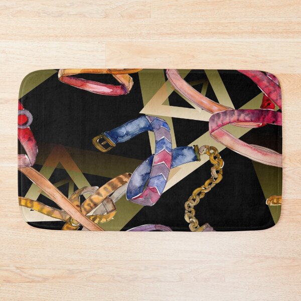 Item preview, Tangled Belts on Black designed and sold by AlteredAtelier.
